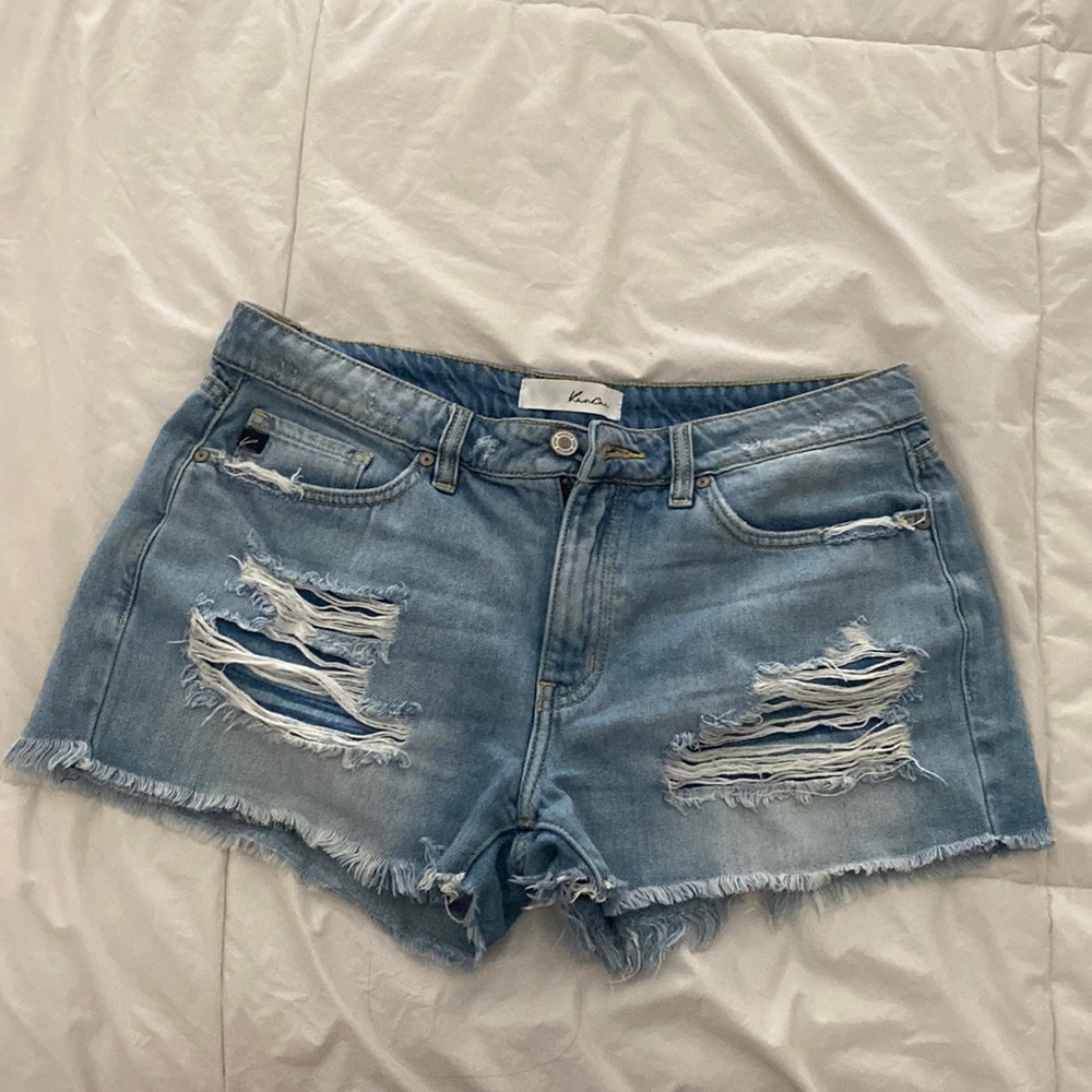Kan can Jean shorts